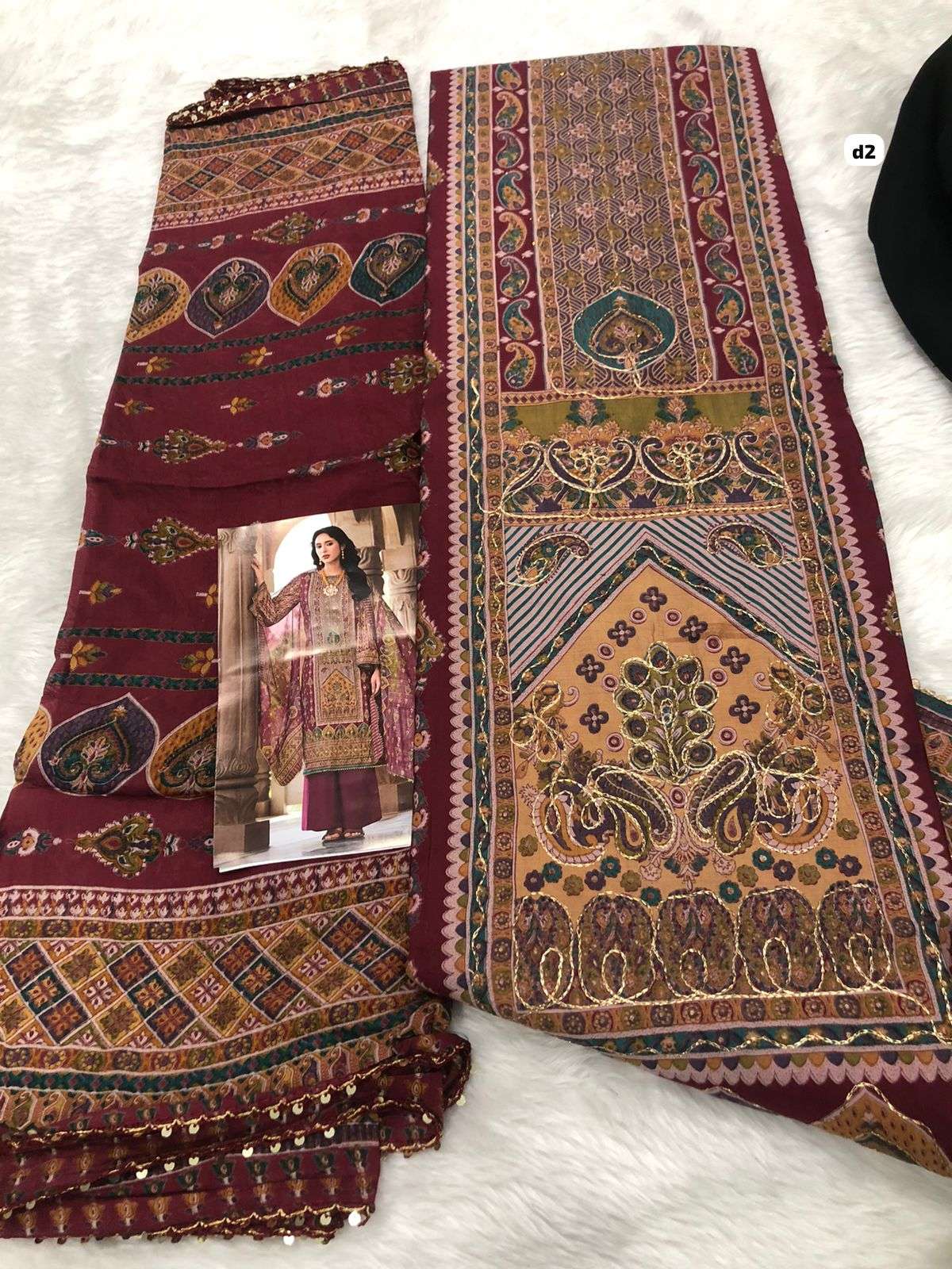 falah Premium Muslin Collection code 30357 By Falah Designer Suits